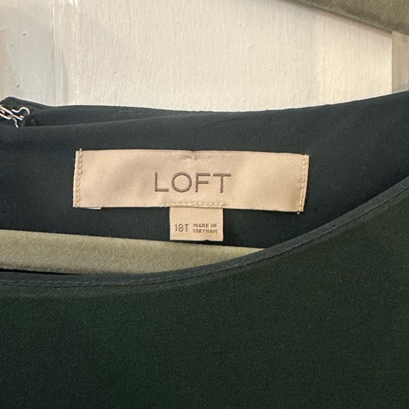 Ann Taylor Loft Flutter Flounce Dress - Picture 2 of 4